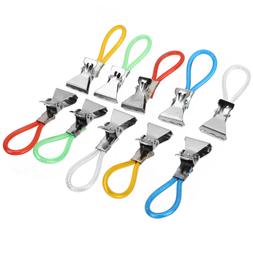 Clips Kitchen Bath Towel Hanger Holder Mini Clips Chef-aid C