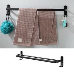 Rack Holder Wall Mounted Rail Bar Toilet Shower Organizer