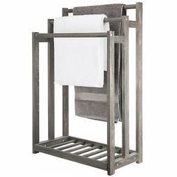 Rack With Bottom Shelf