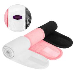 3Pcs Spa Facial Headband Make Up Wrap Head Cloth Headband St