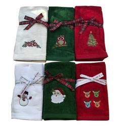 Snowman Santa Claus Washcloth Bath Xmas Gift Us Shipping