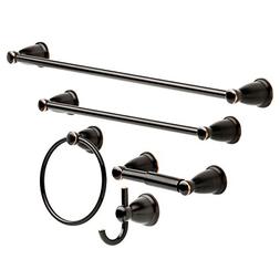 Bar Ring Rack Holder Set Bath Kit Hooks