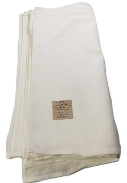 S Tea Towel Natural White 100% Cotton 17 X 38in