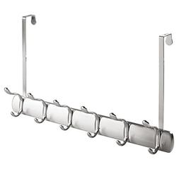S &ndash; 6 Dual Hooks, Brushed/chrome