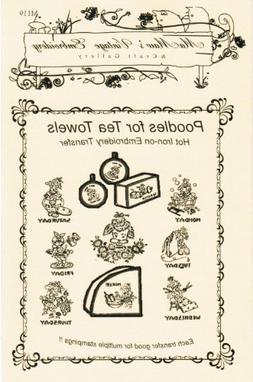 S Days-of-the-week Hot Iron Embroidery Transfers