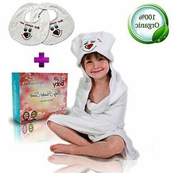 Set With 2 Bibs For Boys And Girls Super Soft And
