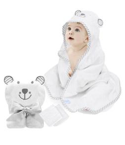 Organic Bamboo Baby Bath Towels For Toddlers