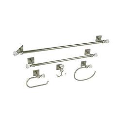 Bar Bathroom Accessory Set,nickel