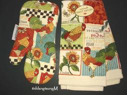 S & Oven Mitt Set - Cotton - Ritz Kitchenwear