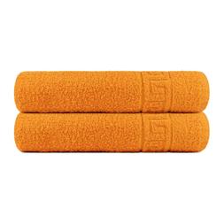 S Set 2 Bath Or 2 Hand Towels Gym Spa 100% Cotton