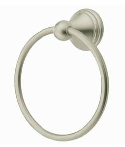 Ring Holder Wall Mount Fingerprints Resistant Brushed Nickel