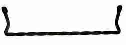 Bar Rack Holder Twisted Rod 17" Usa Amish Made