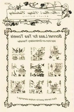 S Hot Iron Embroidery Transfers