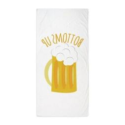 CafePress Bottoms Up Beach Towel 