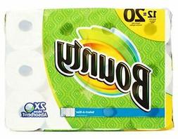 Bounty Select-a-Size Mega Roll Paper Towels, 92 sheets, 12 r