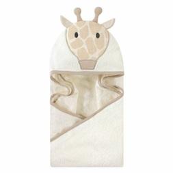 Hudson Baby Boy and Girl Animal Face Hooded Towel, Modern Gi