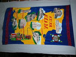 Latin America Ruta Maya 39"  X 67"