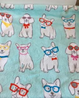 S Bulldog In Glasses Beach Towel