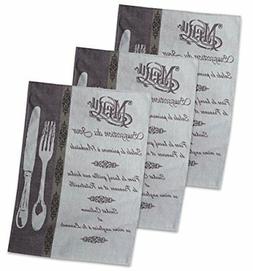 S, 20x28" Set Of 3, Decorative Tea Towels For Everyday Kitch