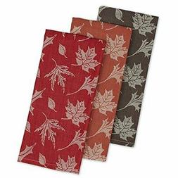 DII Cotton Jacquard Dish Towels, 20x28" Set of 3, 