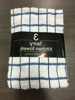 Ritz 100% Cotton Terry Kitchen Dish Towels, Highly Absorbent