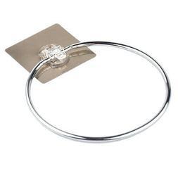 Ring Self Adhesive Towel Rack Circle Holder