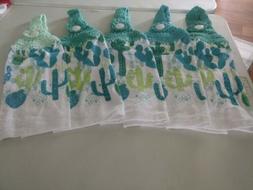 - Teal Colors - Cactus***free Shipping***