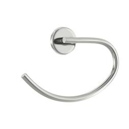 Ring Chrome Bathroom Open Hand Towel Holder