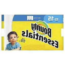 Bounty Essentials Paper Towels, Select-A-Size 12 Rolls,NEW.