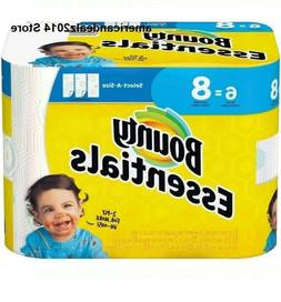 Bounty Essentials Paper Towels, Select-A-Size 6, 8, 24 OR 48
