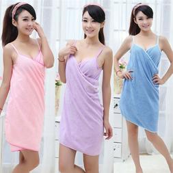 Microfiber Fabric Wearable Beach Bathrobes Skirt