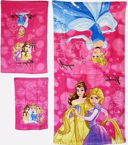 Set 3pc 100% Cotton Pink Princess