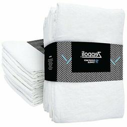 S - 31" X 31" Kitchen Towels Absorbent White Dish Towels