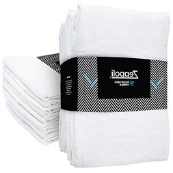 S - 31" X 31" Kitchen Towels - Absorbent White Dis