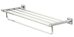 Shelf With Towel Bar In Chrome