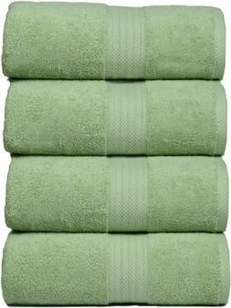 Set, 100% Combed Cotton Large Bath Towels, Gym Towels