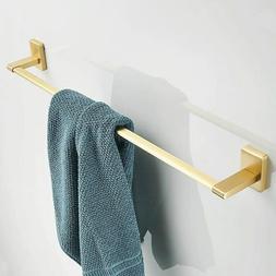 Holder Single Towel Bar 24 Inch Brass Brushed Towel Holder R
