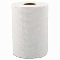 Morcon Paper Hardwound Roll Towels, 8 x 350ft, White, 12 Rol
