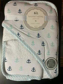 & Washcloth Set For Baby Or Infant Nwt Blue Anchor Sailor Bo