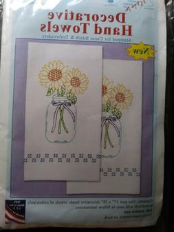 S Sunflowers Cross Stitch Embroidery # 320 716