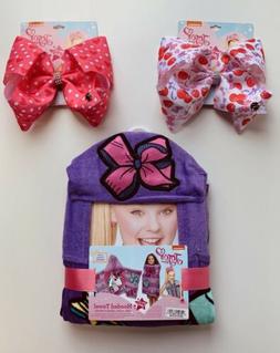 Lot~2 Large Bows~unicorn~hearts~birthday Gift Girl