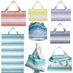 JOY Resort Chic Convertible 2-in-1 Tote to Beach Towel 60341