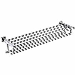 Rack With Shelf Stainless Steel Double