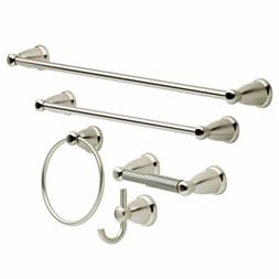 Bar Accessory Set, Satin Nickel