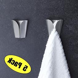 Hooks Self Adhesive Dish Towel Holder Hand Towel Hook Rack H