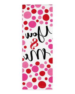 " You & Me" 100% Cotton 24 3/4" X 15 3/4" New