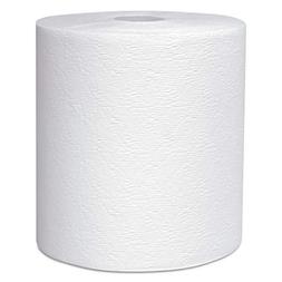 KLEENEX Hard Roll Towels, 8 x 600', 1.75" Core Dia, White