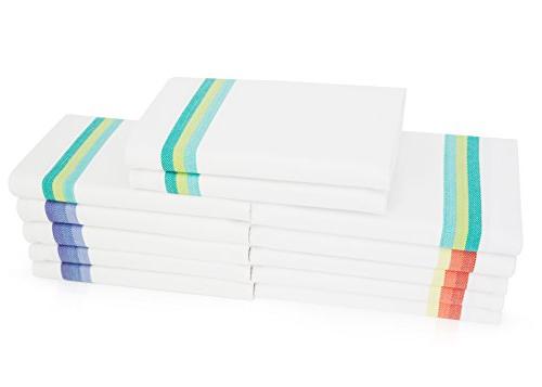 Harringdons Dish Towels Set 100% Cotton. Cloths Soft and Absorbent. Green and 4 of There's no Substitute