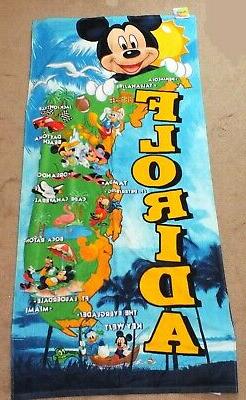 State Map Mickey Minnie Mouse Vacation Souvenir Wdw