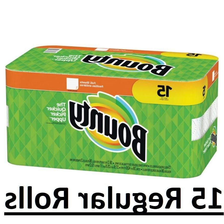 Bounty 12 Double Rolls,  Select-a-Size 2-Ply Paper Towels, W